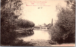 65 VIC BIGORRE - Bords De L'echez Et Pont Metallique. - Vic Sur Bigorre