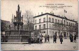 63 CLERMONT FERRAND - Le Quartier General Et La Fontaine D'amboise. - Clermont Ferrand