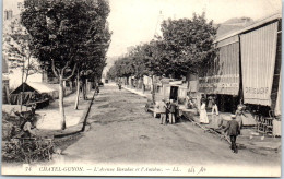 63 CHATELGUYON - L'avenue Baraduc Et L'autobus. - Châtel-Guyon