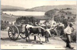 63 - Un Attelage Au Bord Du Lac Des Aydat. - Andere & Zonder Classificatie