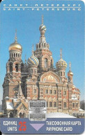 Russia: Saint Petersburg Taxophones - 1997 Church Of The Redeemer, St. Peterburg - Rusland