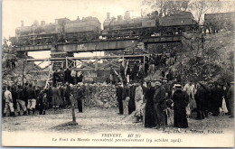 62 FREVENT - Le Pont Du Marais Reconstruit Provisoirement. - Autres & Non Classés