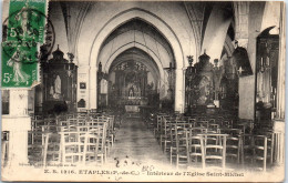 62 ETAPLES - Interieur De L'eglise Saint Michel. - Etaples