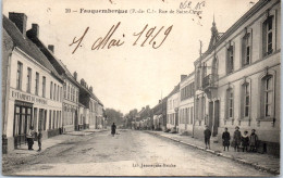 62 FAUQUEMBERGUE - La Rue De Saint Omer. - Fauquembergues