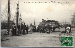 62 BOULOGNE SUR MER - Quai Gambetta, Debarquement Des Filets. - Boulogne Sur Mer