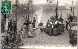 62 BERCK PLAGE - Sur Le Port, L'arrivee Du Poisson. - Berck