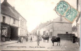 62 AVESNES LE COMTE - La Place De La Mairie. - Avesnes Le Comte