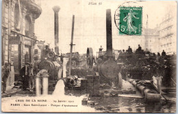 75009 PARIS - Crue De 1910 - Gare St Lazare, Pompes D'epuisement - Paris (09)