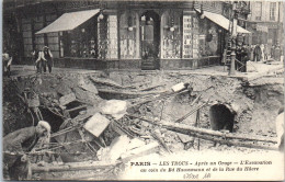 75008 PARIS - Orage Du 15 Juin - Excavation Bld Haussmann - District 08