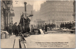 75008 PARIS - Crue De 1910 - La Place De Rome, La Pompe. - Arrondissement: 08