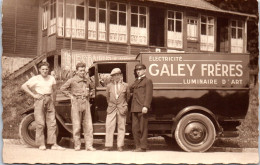 75007 PARIS - CARTE PHOTO - Camion De Livraison GALEY, 9 Rue De Grenelle - Distrito: 07