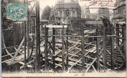 75 PARIS - Travaux Du Metro A Saint Michel En 1906  - Other & Unclassified