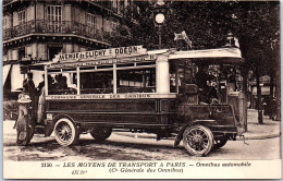 75 PARIS - Transport Parisien - Omnibus Automobile. - Otros & Sin Clasificación