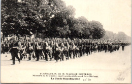 75 PARIS - Funerailles De BERTEAUX, La Gade Republicaine -  - Autres & Non Classés