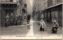 75 PARIS - Crue De 1910 - La Rue De Bievre - Alluvioni Del 1910