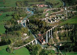 13170729 St Gallen SG Fliegeraufnahme Sitterbruecken Sitterviadukt St. Gallen - Sonstige & Ohne Zuordnung