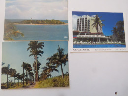 GUADELOUPE - Lot De 3 Cartes - - Other & Unclassified