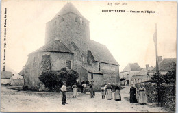 72 COURTILLERS - Le Centre De L'eglise -  - Andere & Zonder Classificatie