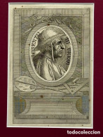 LORENZO DI CREDI PITTORE ITALIANO NATO A FIRENZE 1459 - 1537 ALLIEVO DEL VERROCCHIO CM 12,5 X 19,5 MONTATO CON PASSEPART - Prints & Engravings