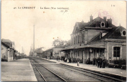 71 LE CREUSOT - La Gare, Vue Interieure. - Le Creusot