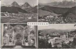 X122066 SUISSE SZ SCHWYZ EINSIEDELN MULTI VUES MULTIVUES - Einsiedeln