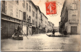 69 GIVORS - La Place Carnot Pendant La Crue De 1910 - Givors