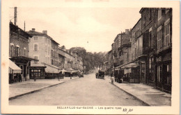 69 BELLEVILLE SUR SAONE - Les Quatre Rues. - Belleville Sur Saone