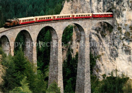 13168857 Rhaetische Bahn Salonzug Landwasser-Viadukt Filisur  Rhaetische Bahn - Otros & Sin Clasificación