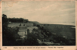 N° 2478 W -cpa Puerto Viejo Con La Baranca Del Parque Urquiza- - Argentinië