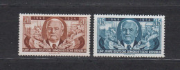 DDR  1954 Mich.Nr.443/44  ** Geprüft Schönherr BPP - Unused Stamps