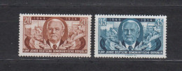 DDR  1954 Mich.Nr.443/44  ** Geprüft Schönherr - Unused Stamps