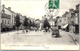 77 MONTEREAU - La Place Du Marche Au Ble  - Montereau