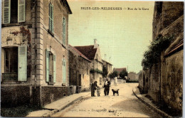 77 ISLES LES MELDEUSES - Rue De La Gare  - Altri & Non Classificati