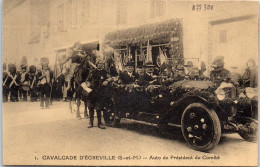 77 EGREVILLE - La Cavalcade - Auto Du President Du Comite - Autres & Non Classés
