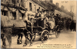 77 EGREVILLE - La Cavalcade - Char De La Duchesse D'etampes - Autres & Non Classés