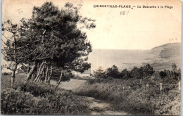 76 QUIBERVILLE PLAGE - La Descente A La Plage -  - Otros & Sin Clasificación