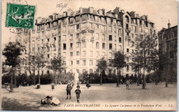 75018 PARIS - Le Square Carpeaux Et La Fondation Weil  - Arrondissement: 18