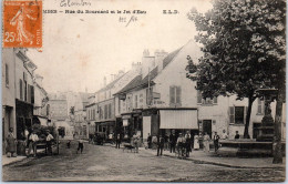 92 COLOMBES - Rue Du Bournard Et Le Jet D'eau. - Colombes