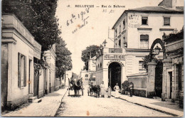 92 BELLEVUE - La Rue De Bellevue. - Altri & Non Classificati
