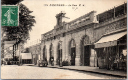 92 ASNIERES - La Gare. - Asnieres Sur Seine