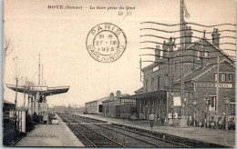 80 ROYE - La Gare Prise Du Quai -  - Roye