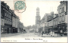 80 DOULLENS - Perspective De La Rue Du Bourg -  - Doullens