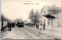 80 BOUGAINVILLE - La Gare, Arrivee D'un Train - Andere & Zonder Classificatie