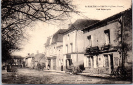 79 SAINT MARTIN DE SANZAIS - La Rue Principale (voiture A Chien) - Other & Unclassified