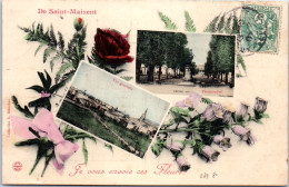 79 SAINT MAIXENT - Je Vous Envoie Ces Fleurs (souvenir) - Saint Maixent L'Ecole