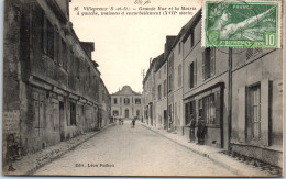 78 VILLEPREUX - La Grande Rue Et La Mairie - - Villepreux