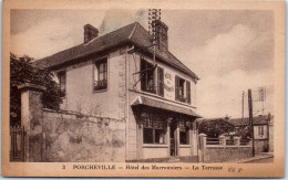 78 PORCHEVILLE - Hotel Des Marronniers - La Terrasse -  - Porcheville