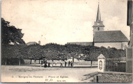 77 SAVIGNY LE TEMPLE - Place De L'eglise -  - Autres & Non Classés