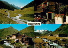 13162099 Davos Dischma GR Schwarzhorn Scalettagletscher Bauernhaus Gasthaus-Duer - Andere & Zonder Classificatie