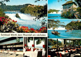 13161777 Neuhausen Rheinfall Schloessli Woerth Restaurant Rheinfall Neuhausen Rh - Sonstige & Ohne Zuordnung